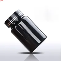 100ml Black Pet Refillable Bottle Portable Do Carry Cosmetic Water Lotion, Butelka opakowań kosmetycznych, butelki pigułkowe Śruba Capigh Ilość
