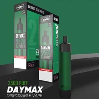 Novamente Daymax Descartável E Cigarros Pod Ripal Bateria 1200mAh Bateria 7ml PODs Prefilados Cartuchos Stick Vape Pen vs Rnadm Plus XXL