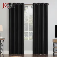 Cortina cortina moderna blackout cortinas janela para sala de estar quarto alto sombreamento grossa cortinas porta preto out personalizado