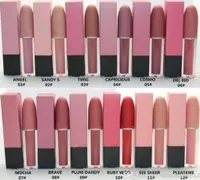 36 Sztuk Najnowszy Matowy Ciecz Rouge Lip Gloss / Lipstick 4.5g Dobra jakość Najniższy najlepiej sprzedający się dwanaście różnych kolorów