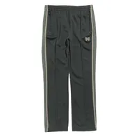 Men&#039;s Pants Men Women 1:1 High Quality AWGE Butterfly Embroidered Needles Track Trousers Green Stripe