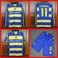 Parma soccer jerseys 2003 2004 2005 Gilardino Vintage Classic 04 05 Calcio football shirts #9 CRESPO RETRO THURAM AMOROSO FUSER TORRISI