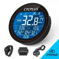 CYCPLUS M2 Gps Cycle Computer Support For Xoss Wireless Speedometer ANT+ Odometer Waterproof Bicycle Accessories Round shape 220119