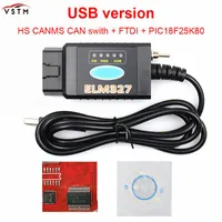 Code Readers & Scan Tools Nesest ELM327 USB FTDI With Switch Scanner HS CAN And MS Super Mini Obd2 V1.5 Bluetooth Elm 327 Wifi