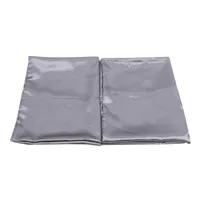 Pillow Case 1pc Pure Emulation Seide Satin Kissenbezug Eins Reißverschluss Kissenbezüge für gesunde Abdeckung Multicolor