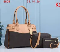 Saco de ombro feminino saco de compras bolsa de luxo moda grande capacidade mãe e saco de criança bolsa de alta qualidade three-peça crossbody