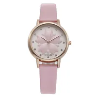 Relógios Elegantes para Senhoras Influenciador Online Designers de moda Casual Mulheres Diamante Diamante Britânico Relógio Lace-up Couro Creative relógio de pulso