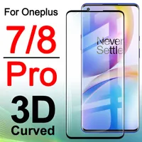 OnePlus8 Pro Ochronne Szkło do OnePlus 8 7 8Pro 7Pro Protector Ecral One Plus Curved Film