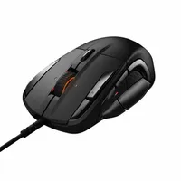 All STEELSeries منافس 500/700 Gaming Mouse FPS RTS MMO LOW WOW GAMER MICE USB Wired 6500 DPI Optical Black Edition 210609