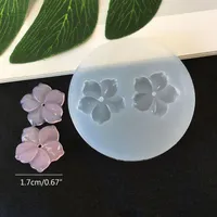 10 stijlen 3D-bloem Siliconen Mold Hars Camellia Peony Daisy Lotus Hanger Jewlery Making Tools Epoxy Hars Mallen