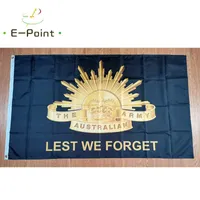 Australia Army Mirec, чтобы мы забыли флаг 3 * 5 футов (90 см * 150см) полиэстер Флаги баннер украшения летающие дома садовые праздничные подарки