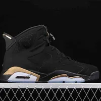 Jumpman 6 DMP black gold Mens Basketball Shoes 6s sneakers