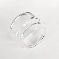 Transparent Pyrex Bubble Glass Tube Vape Replacement Tillbehör Montering Atlantis V2 / EVO 2 / 4ML / Pock X / Cleito 120 / Triton Mini / Partihandel Olika E-CIG-komponent