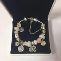2022 Brand New 18-21cm Charm Bracelet 925 Silver Fit for European Bracelets Life Tree Pendant Bead Accessories Diy Jewelry Valentine Gift Gi3y