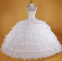 النساء البيت الأبيض تنورات سوبر منتفخ الكرة ثوب الزفاف فستان الزفاف اللباس الرسمي الرباط 7 الأطواق طويلة كرينولين مخصص (الخصر الحجم: 23-40 بوصة طول: 46 بوصة)