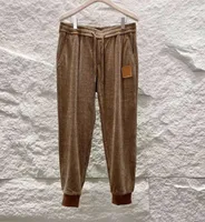 21FW sonbahar ve kış pantolon açık spor gevşek parça pantolon rahat elastik bel pantolon sweatpant sokak İpli boyutu xs-l zdllo0806.