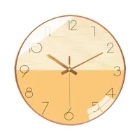 Простые современные вешающие часы Производитель Один товар падение оптом Wente Wall Wentral Talk Export Clocks