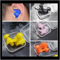Ear Care Supply Waterproof Swimming Professional Sile Swim Earplugs For Adult Swimmers Children Diving Soft Anti-Noise Ear Plug