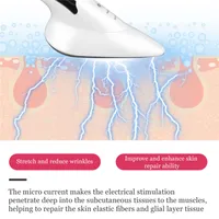 CkeyiN Microcurrent Skin Iron Vibration Massager Heat Ion Face Lifting Facial Neck Body Chin V-line Up Skin Tightening Beauty 51