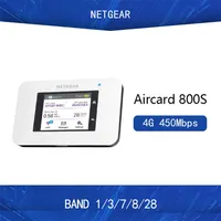 Oryginalny odblokowany Neter AirCard 800s AC800S CAT9 450Mbps 4G MIFI Dongle 4g ​​Router Dodaj Kabel 210607