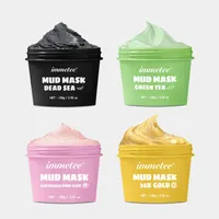 24K Gold Collagen Moisturizing Mud Mask Exfoliating Deep Cleanning Hydrating Facial Clay Skin Care Masks