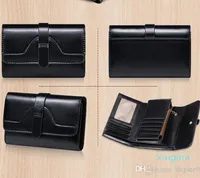 2019 مصمم محافظ رجل محفظة مصمم حقائب محفظة جلد طبيعي المحافظ محافظ قصيرة مخلب حامل البطاقة المحافظ مع مربع M63297