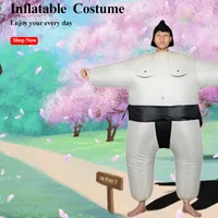 Mascot Doll kostym Halloween kostym sumo uppblåsbara födelsedagsfest för man kvinnor barn vuxen maskot kostym