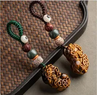 mythical wild animal key chain Lucky pendant men and women&#039;s handbag keychain