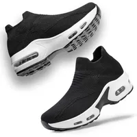 2021 womens running shoes casual air cushion dress runner black white trainers hiking zapatos sneakers shoe Size 36 - 40 A-001