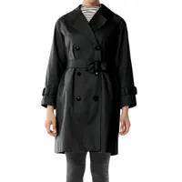 Женские куртки женщины ветровка теплый чистый цвет кнопки верхнего слоя с длинным рукавом свободные Chaque de mujer abrigo invierno 2021