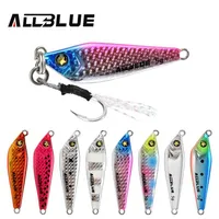 AllBlue Rock 5G 7G Micro Metal Jig Shore Casting Jigging Spoon Crank Saltwater Fishing Lure Cast Artificial Bait Tackle 211224