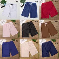 Pantalones cortos para hombres Pantalones de playa de moda clásicos transpirables y cómodos Bolos de lujo modernos suaves Los pantalones L ~ 4XL