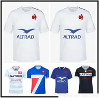 20/21 France Super Rugby Jerseys Gilet avec 2021 2022 Nouveaux chemises Maillot de pied Français Boln Rugby Shirt