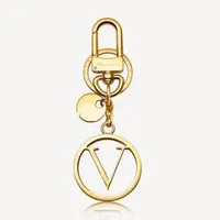 Designer Keychain High Qualtiy Luxury Key Chain Fashion Märke Tillbehör Porte Clef Gift Män Kvinnor Karväska Nyckelringar med låda