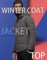 2021 الأزياء جودة عالية الرجال نمط الشتاء أسفل سترة يندبروف معطف دافئ حقيقي أوزة سترة بيع مقنعين أزياء الرجال نمط 17-26