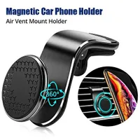 iPhoneの空の磁石の巨大な磁石のダッシュボードスティングマウントブラケットの普遍的な360度回転磁気スタンド7Glyphナビゲーション電話ホルダー