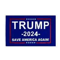 3x5 ft 90x150 cm Save America di nuovo bandiera Trump per il 2024 Presidente USA Direct Factory