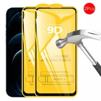 9D voor iPhone 12 Pro Max Protective Glass Screen Protectors for I Phone12 Promax Armor 3D Ayfone 12Promax Glazen