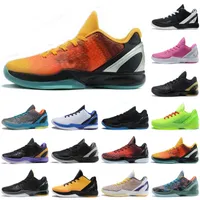 블랙 맘바 6 프로트리 올스타 남자 농구 신발 2021 고품질 proto vr grinch 6s 핑크 챌린지 레드 골드 좋은 운동화 크기 40-46