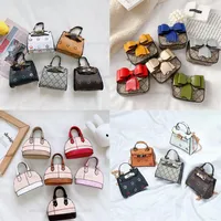Mini handväska Barnbarns One-Shoulder Cross-Body Bag Kids Fashion Väskor Toddler Girls Purse