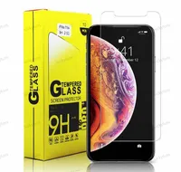 Skärmskydd för iPhone 11 Pro Max X XR XX 8 7 Plus LG Stylo 5 Moto E6 Härdade Glas Mobiltelefonfilmer