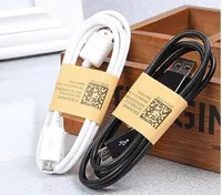 1m 3FT Micro V8 Mobiltelefonkablar OD 3.4 5PIN USB Data Charger Cable Sync Smart Mobile Android