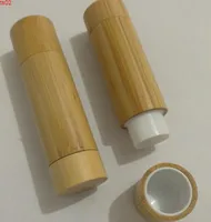 Empty 5ml Bambu Batom Tubo Container DIY Lip Gloss Recipientes Cosméticos, Tubo de Bálsamo, Tubos De Design Tubos Sl22goods