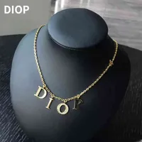 Necklaces Designer Tassel Letters With Stars Bracelet Female Style Pendant Clavicle Chain Necklace Anniversary Gift Jewelry Y220307