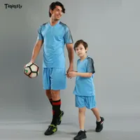 2019 Koszula piłkarska Zestaw Koszulki Dla Mężczyzn lub Kids Soccer Jersey Set Dorosłych 2019 Dress Football Dress Kit Custom Club Sports Clota