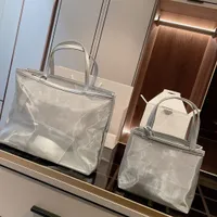 Yüksek kaliteli alışveriş lüksler tasarımcısı Prad Gaz bezi örgü çanta çanta omuz çantaları açık moda kılıfları 2pcs/set kadın çanta debriyaj cüzdanı x8gr#