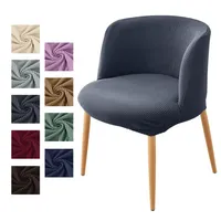13 Couleurs solides Couvre-fauteuil en forme de tissu polaire de tissu polaire Couverture amovible lavable pour la décoration de la maison El Party 210724