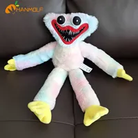 US Stock 40cm 3pcs Huggy Wuggy Plush Toy Poppy Playtime Game Character Plush Doll Hot Scary Peluche Leksaker Soft Gift Christmas