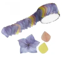 Decorative Flowers & Wreaths Promotion! 200PCS Roll Masking Scrapbook Sticker Sticky Paper Flower Petals Tape Washi Balloon