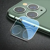 Lente de cámara Atrás 2.5d Protector de pantalla de vidrio templado de 9H Guardia Guardia de explosión Curvado Premium Cover Shield para iPhone 14 Pro Max 13 Mini 12 11